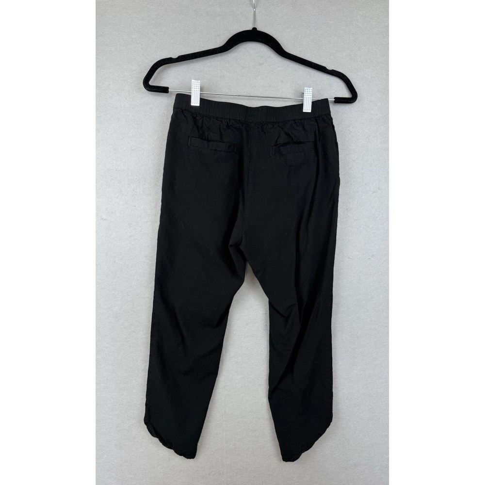 Marine Layer Allison Pull On Pants Black Jogger Elastic Waist‎ Drawstring XS